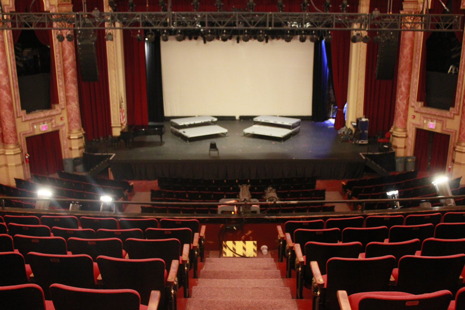 paramount theater seating loge photo view